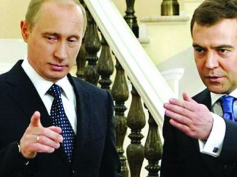 Đối thoại giữa Putin và Medvedev trước bầu cử Tổng thống